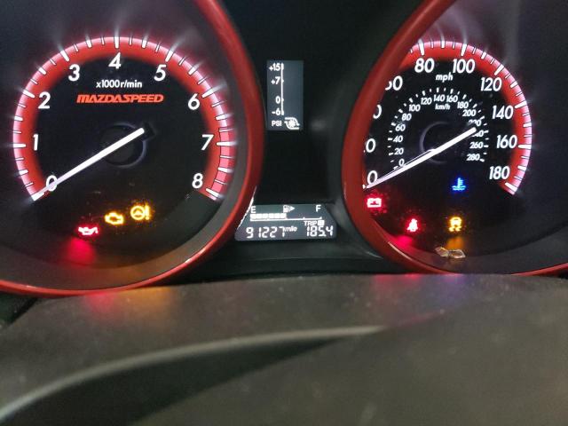 JM1BL1L31D1778478 - 2013 MAZDA SPEED 3 WHITE photo 8