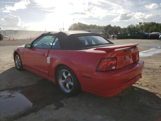 1FAFP45XX2F176160 - 2002 FORD MUSTANG GT RED photo 3