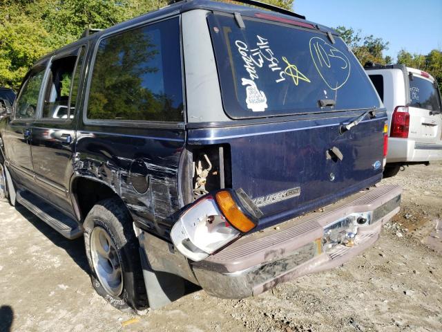 1FMDU34X9SUB19722 - 1995 FORD EXPLORER BLUE photo 9