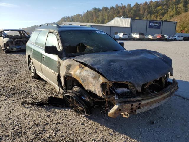 4S3BH675336612863 - 2003 SUBARU LEGACY OUT GREEN photo 1