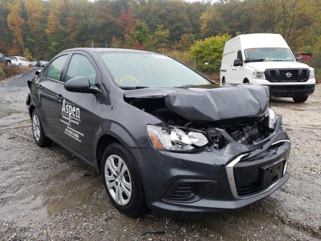 1G1JB5SG4H4140314 - 2017 CHEVROLET SONIC LS GRAY photo 1