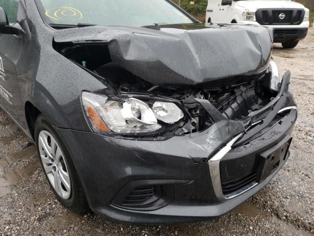 1G1JB5SG4H4140314 - 2017 CHEVROLET SONIC LS GRAY photo 9