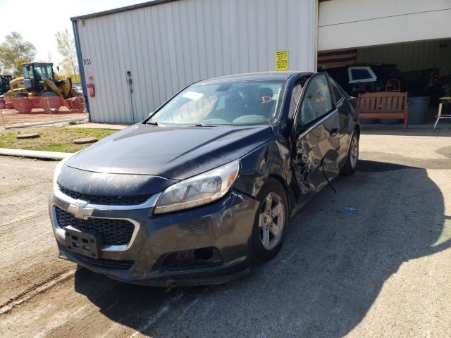 1G11B5SLXEF175968 - 2014 CHEVROLET MALIBU LS GRAY photo 2