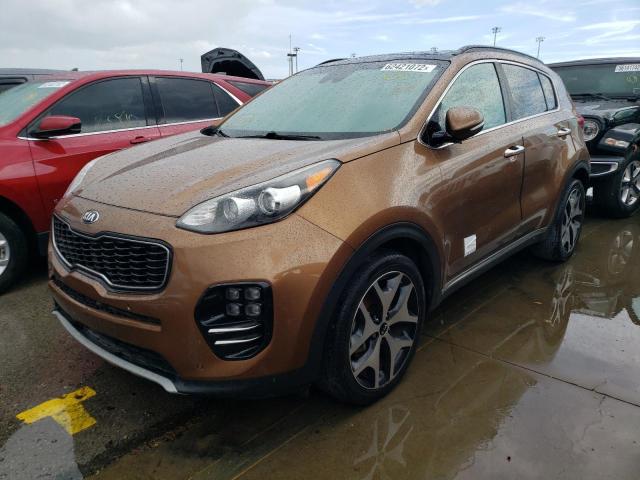 KNDPR3A66K7551651 - 2019 KIA SPORTAGE S BROWN photo 2