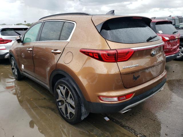 KNDPR3A66K7551651 - 2019 KIA SPORTAGE S BROWN photo 3