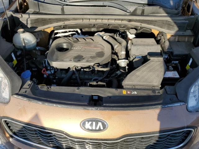 KNDPR3A66K7551651 - 2019 KIA SPORTAGE S BROWN photo 7