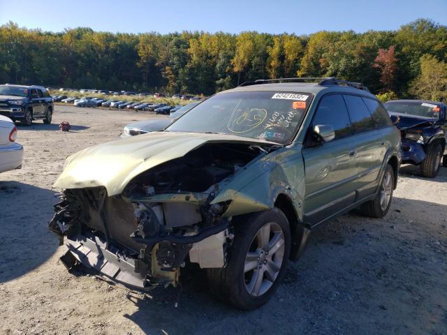 4S4BP86C164334684 - 2006 SUBARU LEGACY OUT GREEN photo 2