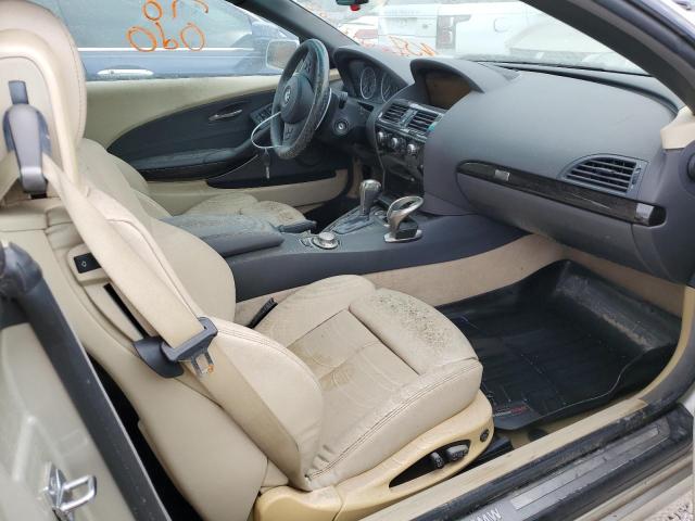 WBAEK73495B325858 - 2005 BMW 645 CI AUT BEIGE photo 5