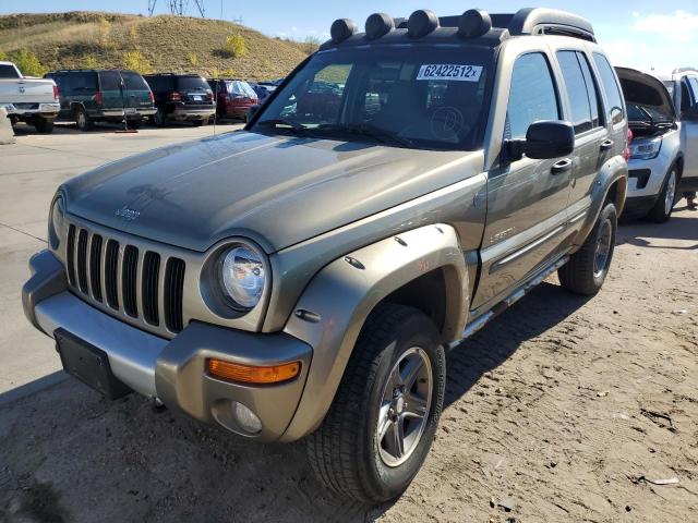 1J4GL38KX4W257855 - 2004 JEEP LIBERTY RE GOLD photo 2