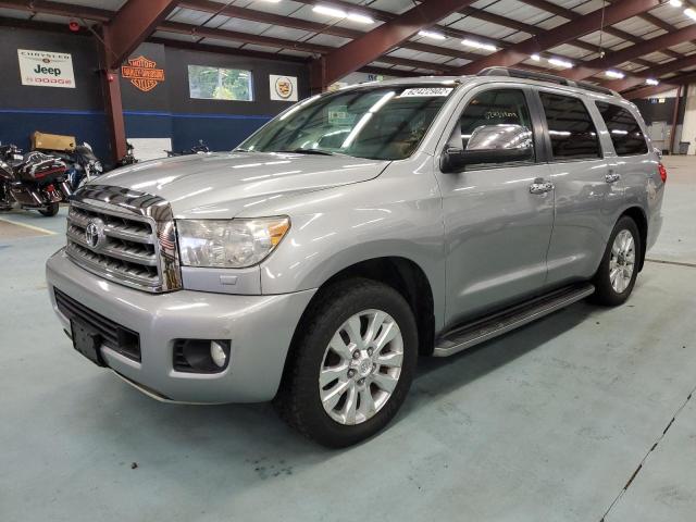 5TDBY67A78S016935 - 2008 TOYOTA SEQUOIA PL GRAY photo 2