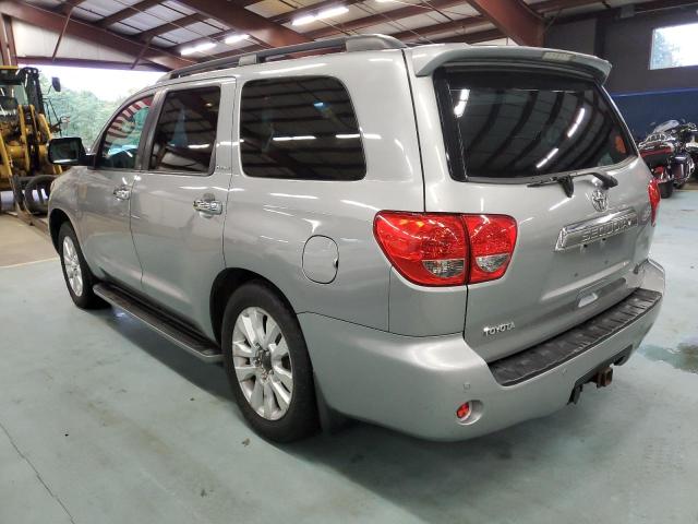 5TDBY67A78S016935 - 2008 TOYOTA SEQUOIA PL GRAY photo 3