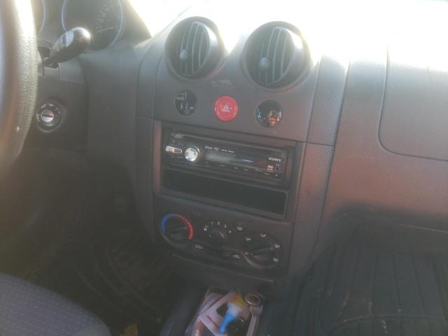 KL1TD66688B141499 - 2008 CHEVROLET AVEO BASE SILVER photo 9