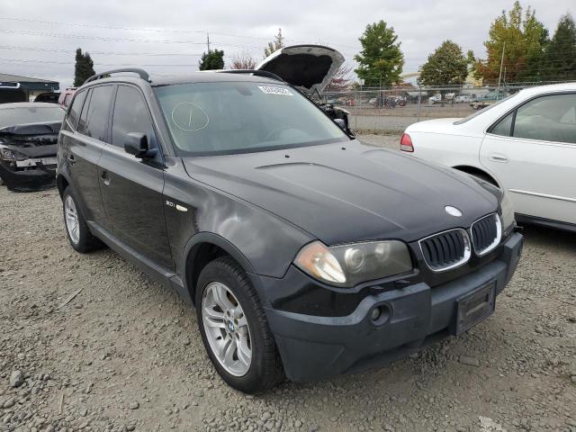 WBXPA93404WA63493 - 2004 BMW X3 BLACK photo 1