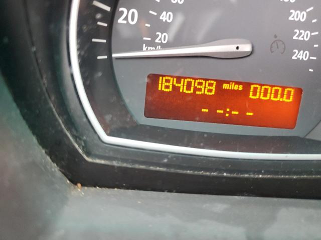 WBXPA93404WA63493 - 2004 BMW X3 BLACK photo 8