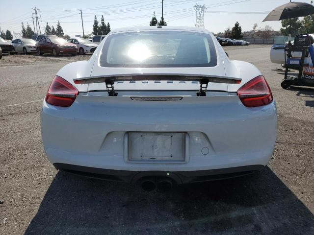 WP0AA2A86EK171767 - 2014 PORSCHE CAYMAN WHITE photo 6