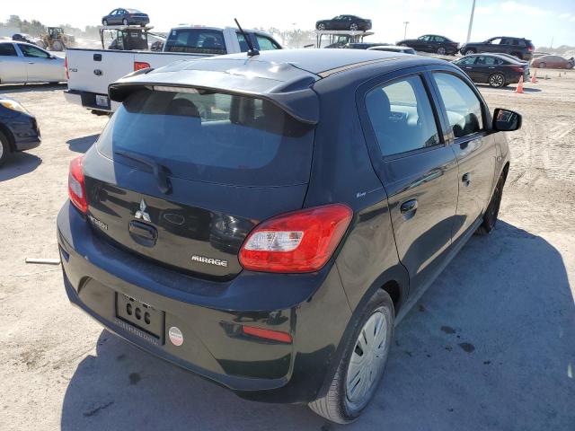 ML32A3HJ0HH014484 - 2017 MITSUBISHI MIRAGE ES BLACK photo 4