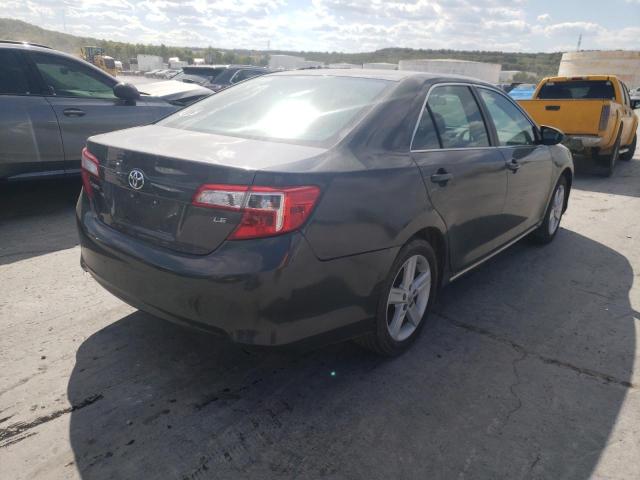 4T4BF1FK3CR246013 - 2012 TOYOTA CAMRY BASE GRAY photo 4