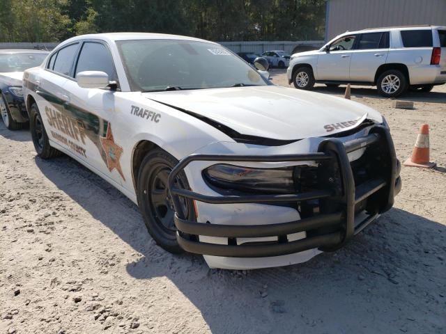 2C3CDXAT0KH567976 - 2019 DODGE CHARGER PO WHITE photo 1