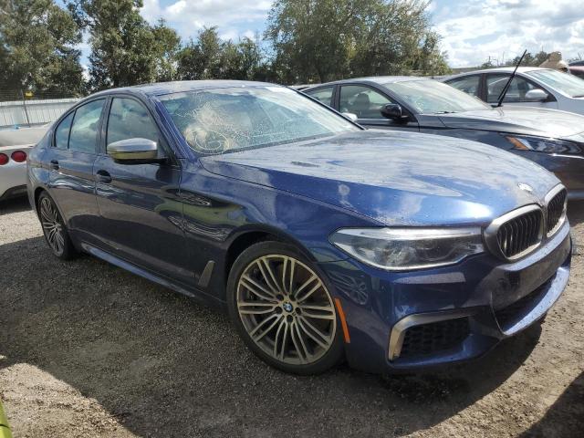 WBAJB9C59KB288292 - 2019 BMW M550XI BLUE photo 1