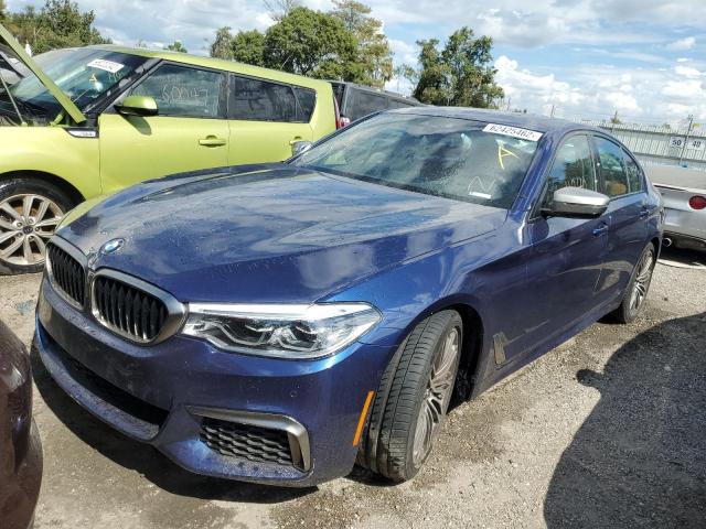WBAJB9C59KB288292 - 2019 BMW M550XI BLUE photo 2