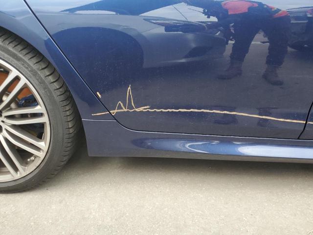 WBAJB9C59KB288292 - 2019 BMW M550XI BLUE photo 9