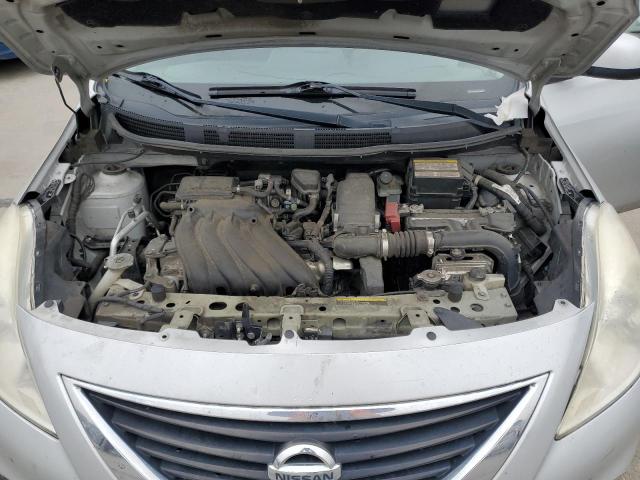 3N1CN7AP5EK449857 - 2014 NISSAN VERSA S SILVER photo 7