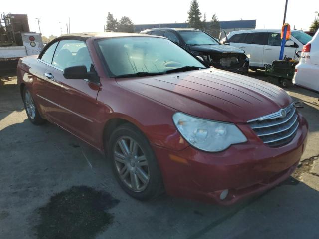 1C3LC65M78N100148 - 2008 CHRYSLER SEBRING LI RED photo 1