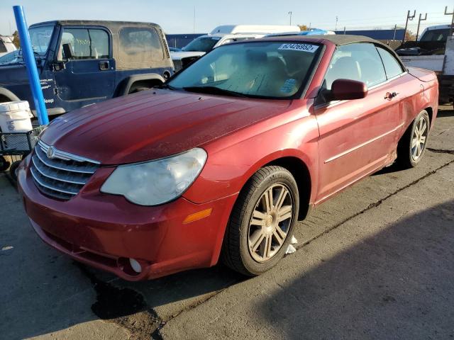 1C3LC65M78N100148 - 2008 CHRYSLER SEBRING LI RED photo 2