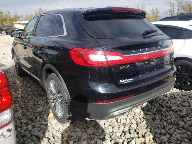 2LMPJ8LR1HBL39980 - 2017 LINCOLN MKX RESERV BLACK photo 3