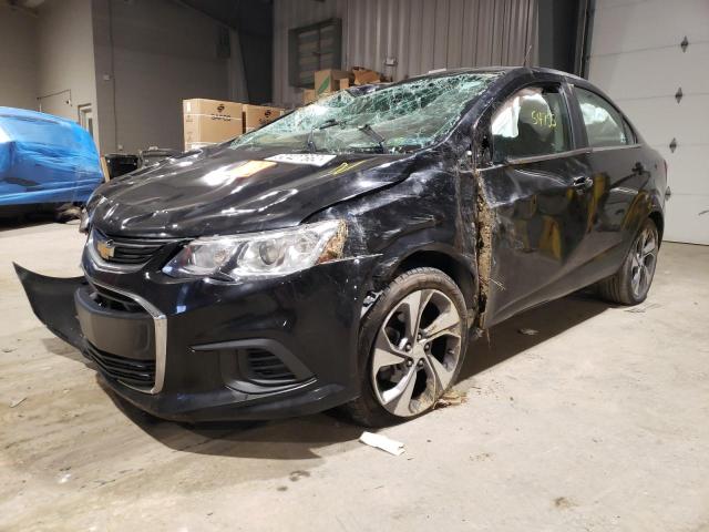1G1JF5SB8K4123502 - 2019 CHEVROLET SONIC PREM BLACK photo 2