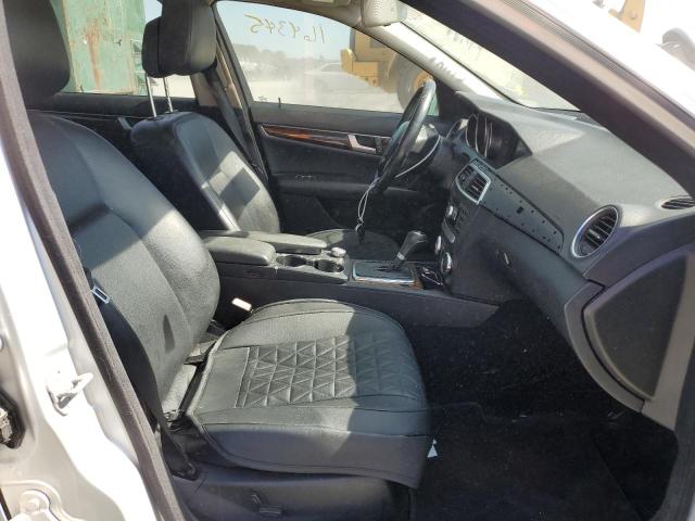 WDDGF8BB9CR202383 - 2012 MERCEDES-BENZ C 300 4MAT SILVER photo 5