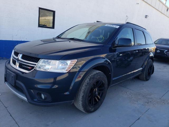 3C4PDDBG9ET127361 - 2014 DODGE JOURNEY BLUE photo 2