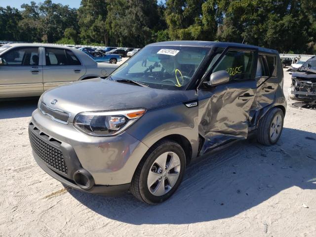 KNDJN2A29G7301059 - 2016 KIA SOUL GRAY photo 2