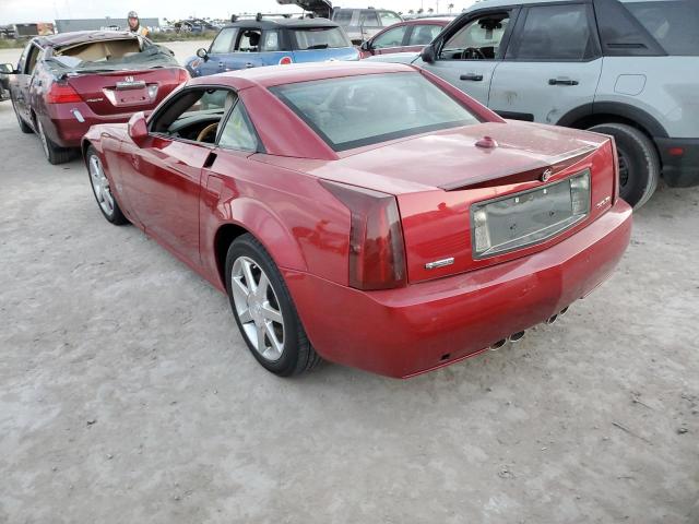 1G6YV34A145603169 - 2004 CADILLAC XLR RED photo 3