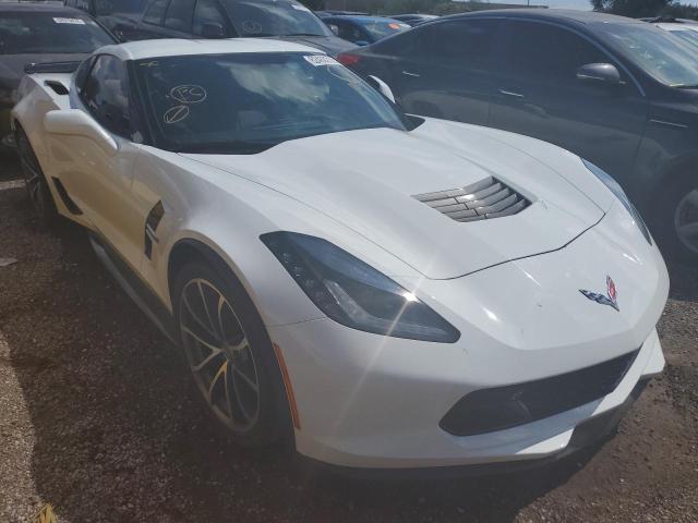 1G1Y12D70H5104854 - 2017 CHEVROLET CORVETTE G WHITE photo 1