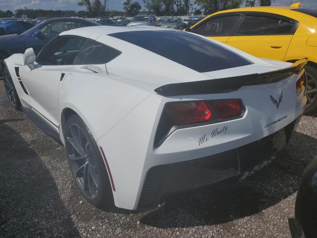 1G1Y12D70H5104854 - 2017 CHEVROLET CORVETTE G WHITE photo 3