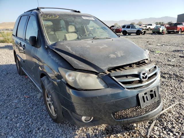 JM3LW28A350540459 - 2005 MAZDA MPV WAGON BLACK photo 1