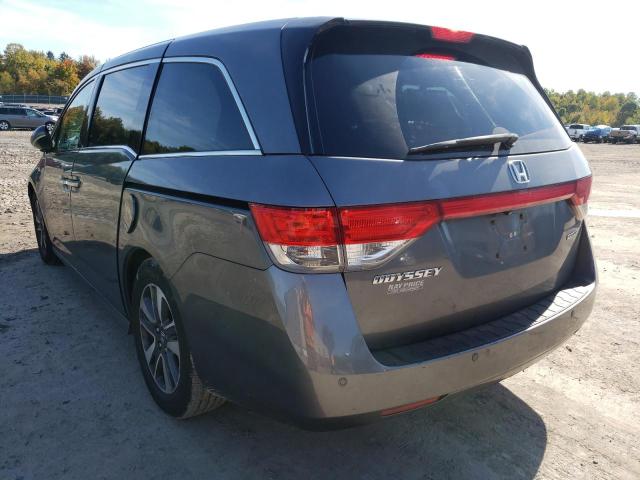 5FNRL5H94EB029542 - 2014 HONDA ODYSSEY TO GRAY photo 3