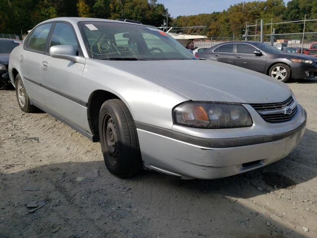 2G1WF55K529293704 - 2002 CHEVROLET IMPALA SILVER photo 1