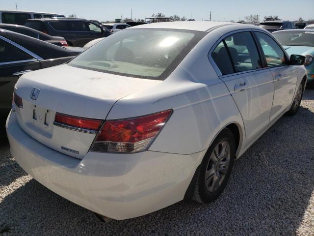 1HGCP2F61BA156966 - 2011 HONDA ACCORD SE WHITE photo 4