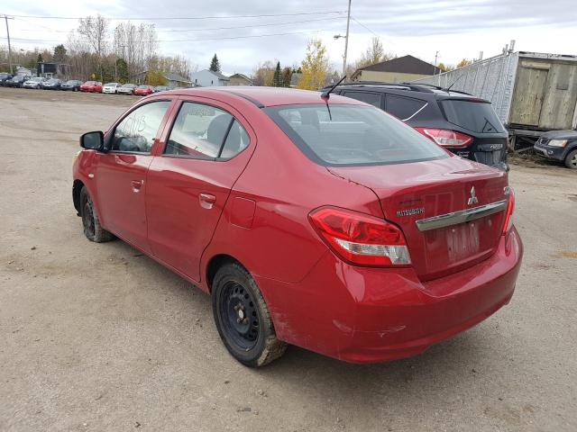 ML32F3FJ9JHF09652 - 2018 MITSUBISHI MIRAGE G4 RED photo 3