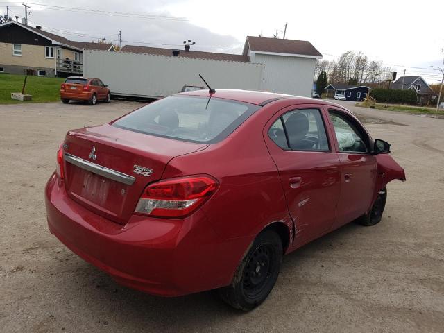 ML32F3FJ9JHF09652 - 2018 MITSUBISHI MIRAGE G4 RED photo 4