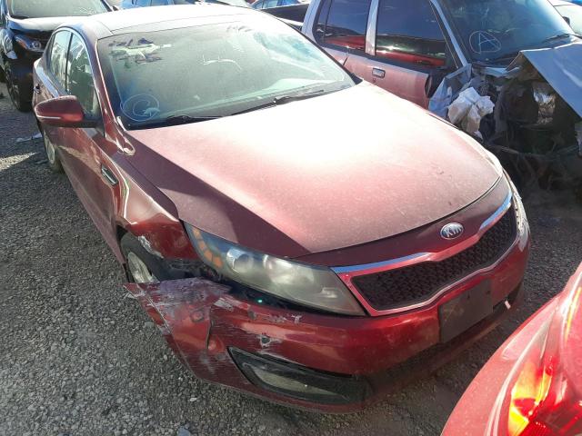 5XXGN4A7XDG249302 - 2013 KIA OPTIMA EX RED photo 1