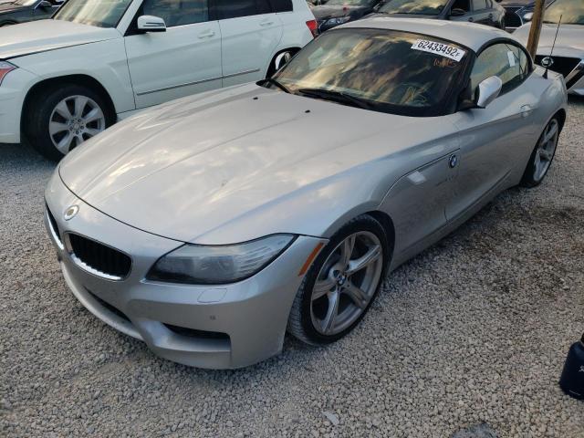 WBALL5C5XDE717228 - 2013 BMW Z4 SDRIVE2 Srebrny zdjęcie 2