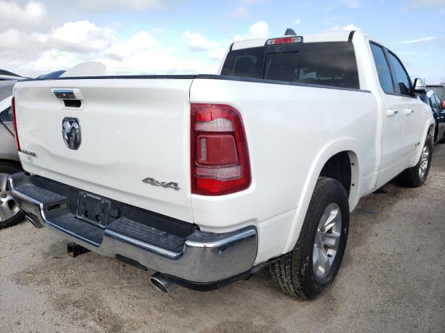 1C6SRFDT9LN122196 - 2020 RAM 1500 LARAM WHITE photo 4