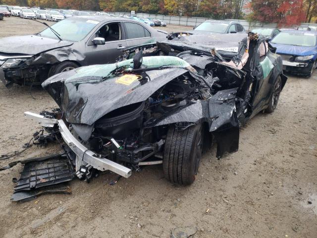 5YJSA1E57MF455547 - 2021 TESLA MODEL S Negro foto 2