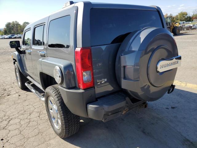 5GTEN13E088151415 - 2008 HUMMER H3 GRAY photo 3