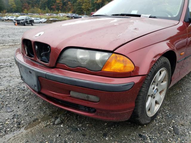 WBAAM3345YFP73402 - 2000 BMW 323 I ORANGE photo 9