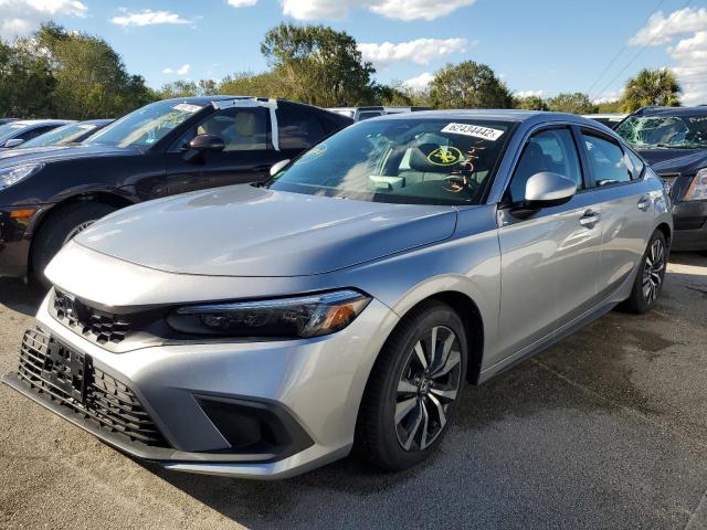 19XFL1H78NE009097 - 2022 HONDA CIVIC EXL 灰色 照片 2