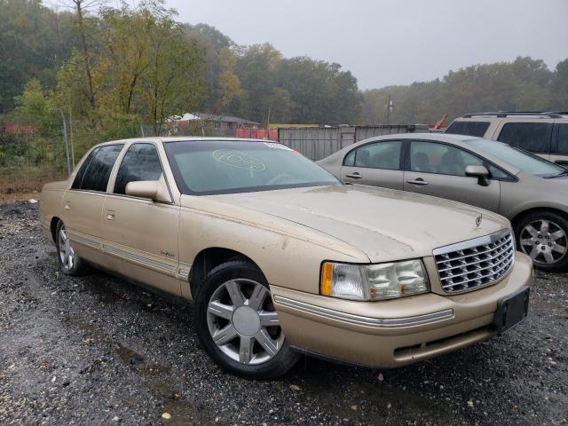 1G6KD54Y7VU295711 - 1997 CADILLAC DEVILLE TAN photo 1